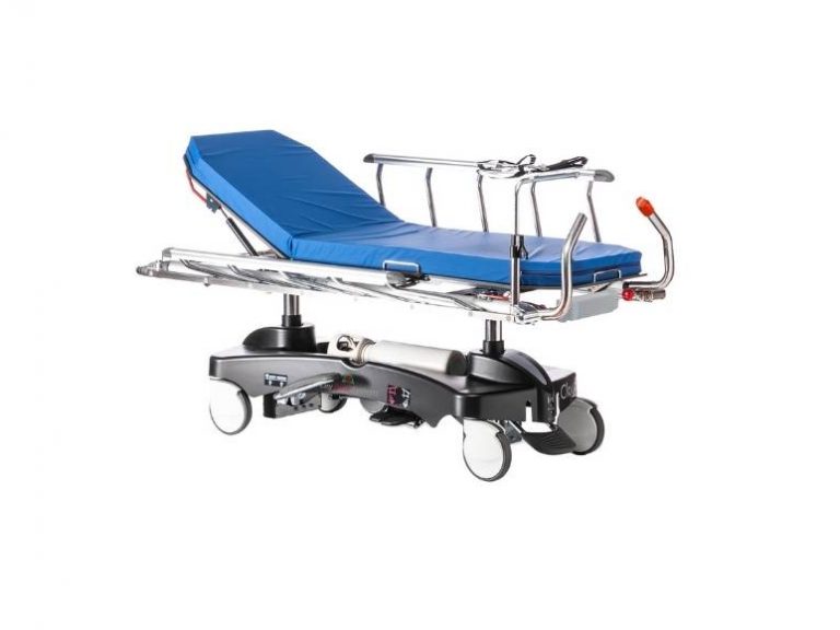 barella ospedaliera -con-sistema-di-mobilita-elettrico-assistito